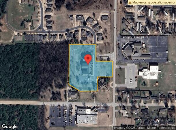  4402 S 129Th West Ave, Sand Springs, OK Parcel Map