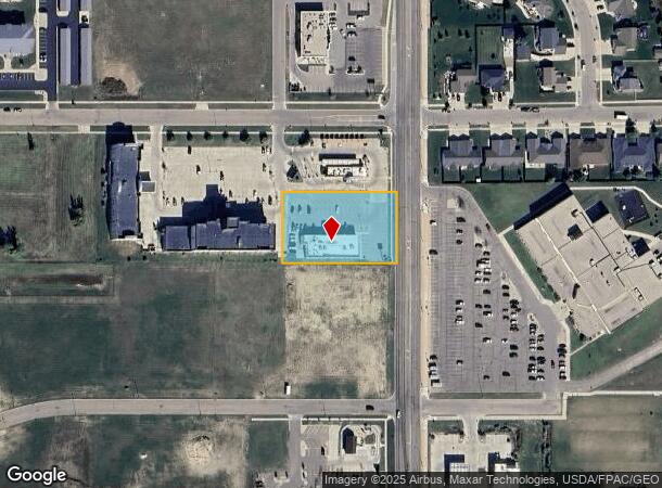 1603 35Th Ave Sw, Minot, ND Parcel Map