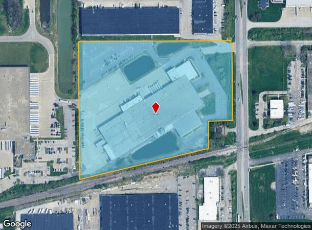 3120 N Post Rd, Indianapolis, IN Parcel Map