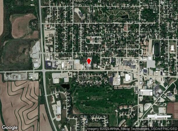 1610 Chatburn Ave, Harlan, IA Parcel Map