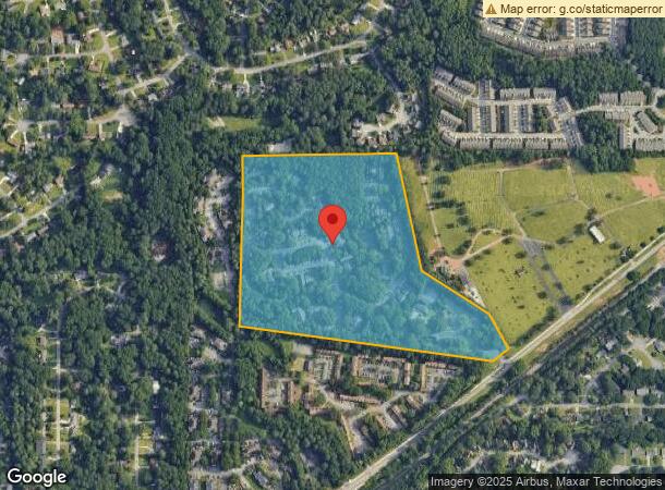  5130 E Ponce De Leon Ave, Decatur, GA Parcel Map