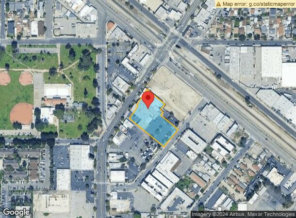  8124-8144 Sunland Blvd, Sun Valley, CA Parcel Map