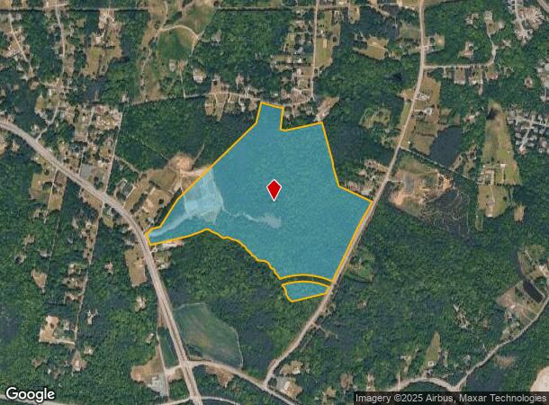 5831 Courthouse Rd, Chesterfield, VA Parcel Map