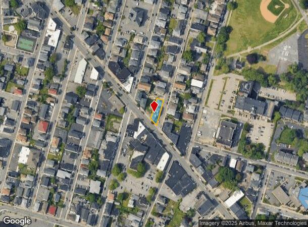  215 Thomas St, Fall River, MA Parcel Map