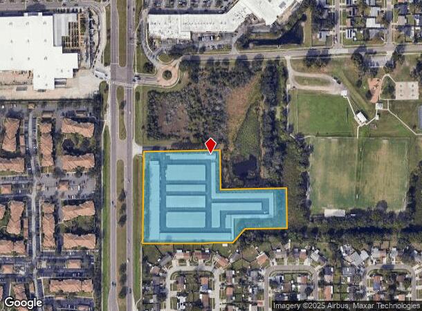  1155 Providence Rd, Brandon, FL Parcel Map