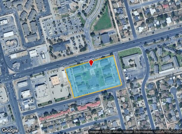  4201 Andrews Hwy, Midland, TX Parcel Map