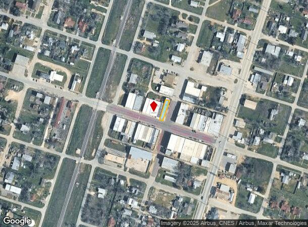  140 E Clark St, Bartlett, TX Parcel Map