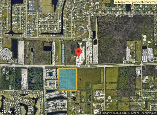  2500 Sw Pine Island Rd, Cape Coral, FL Parcel Map