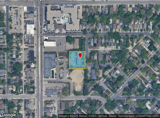 3940 Peters Pl, Minneapolis, MN Parcel Map