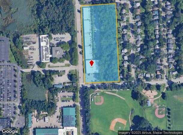 500 Pine St, Burlington, VT Parcel Map