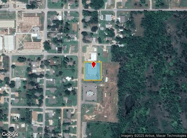  310 S Mcloud Rd, Mcloud, OK Parcel Map