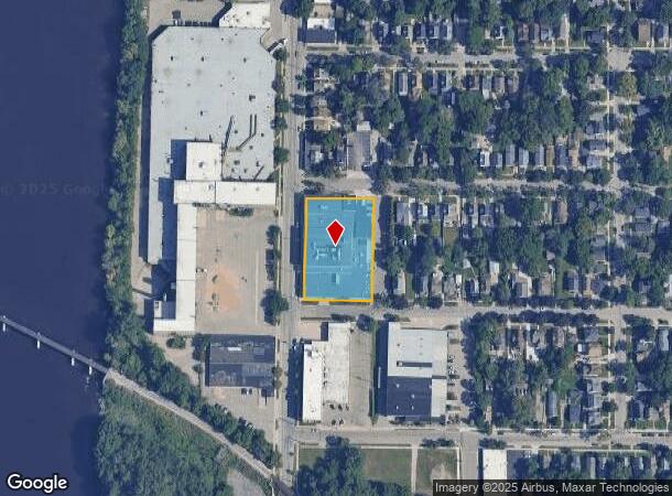  1648 Monroe Ave Nw, Grand Rapids, MI Parcel Map