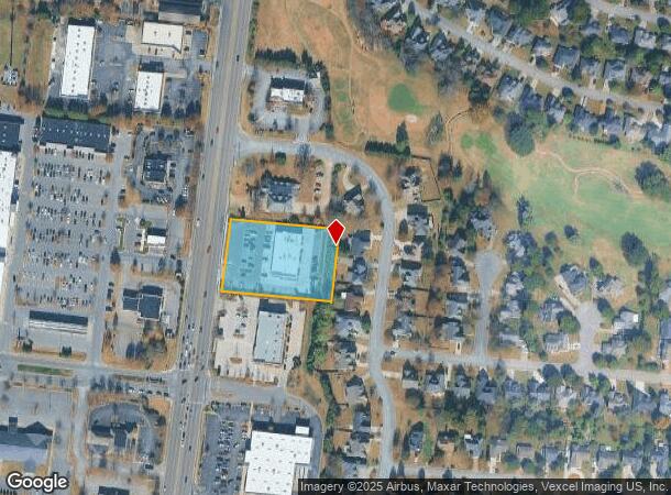  2925 S Church St, Murfreesboro, TN Parcel Map