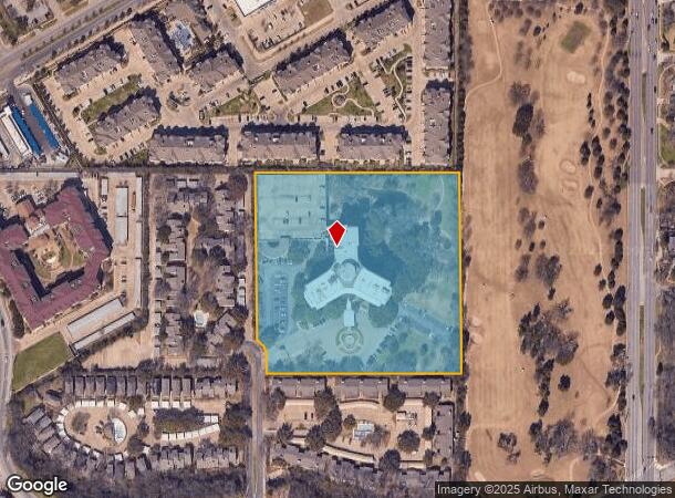 2511 Wedglea Dr, Dallas, TX Parcel Map