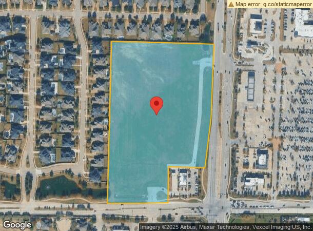 1321 N Preston Rd, Prosper, TX Parcel Map