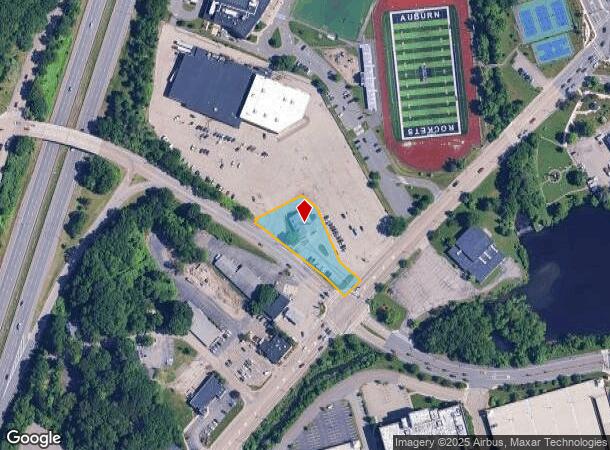 376 Southbridge St, Auburn, MA Parcel Map