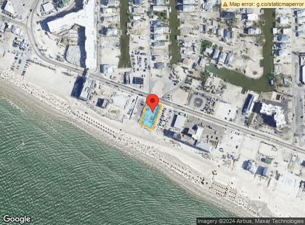  1240 Estero Blvd, Fort Myers Beach, FL Parcel Map