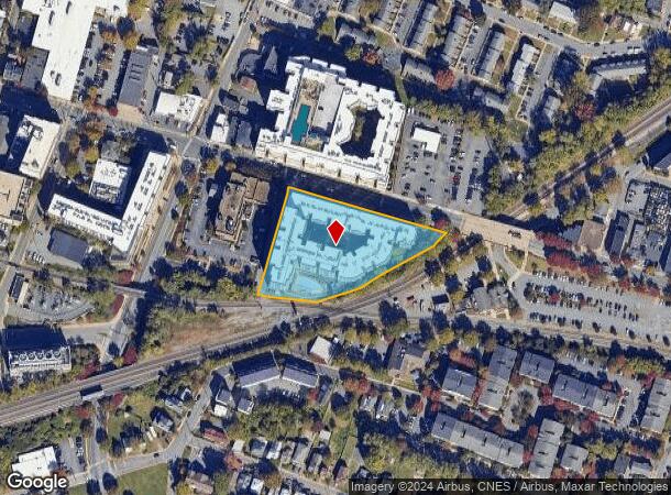  852 W Main St, Charlottesville, VA Parcel Map