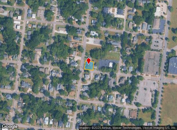  504 N Maney Ave, Murfreesboro, TN Parcel Map