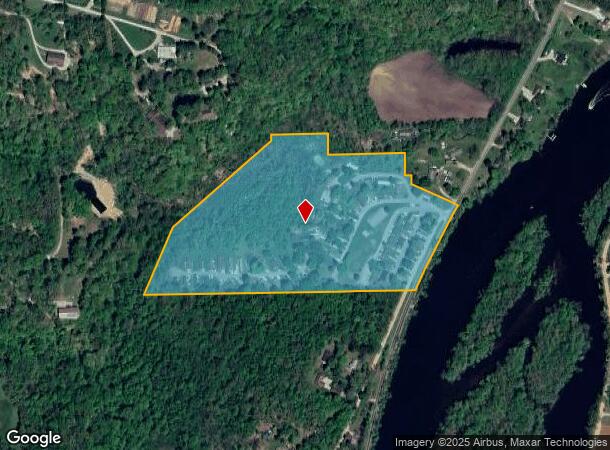 14566 N Red Bud Trl, Buchanan, MI Parcel Map