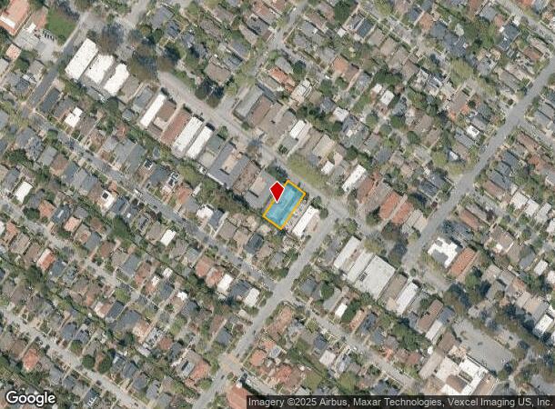 1411 El Camino Real, Burlingame, CA Parcel Map
