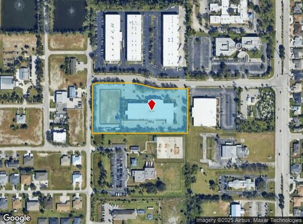  76 Mid Cape Ter, Cape Coral, FL Parcel Map