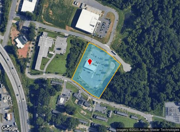  630 Brookwood Business Park Dr, Winston Salem, NC Parcel Map