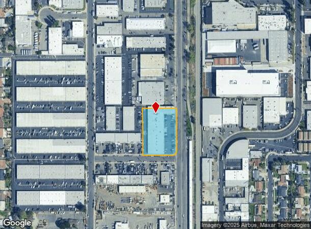  7801 Canoga Ave, Canoga Park, CA Parcel Map