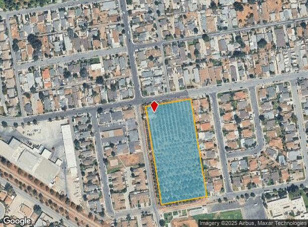 860 3Rd St, Fillmore, CA Parcel Map