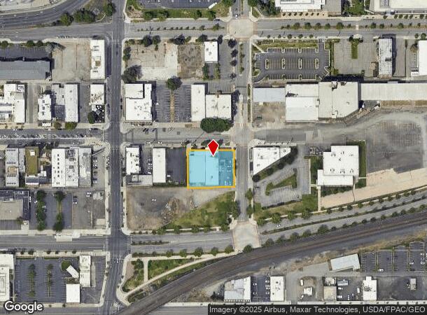  34 E Main Ave, Spokane, WA Parcel Map