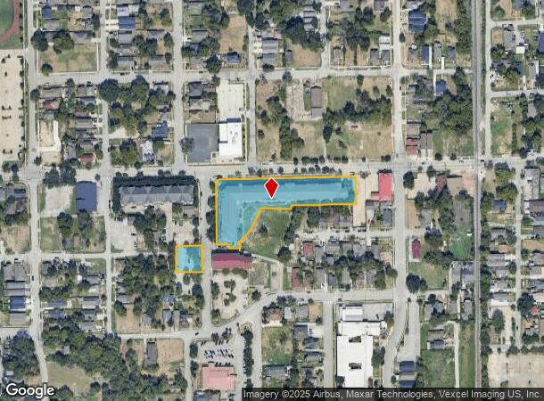  3814 Lyons Ave, Houston, TX Parcel Map