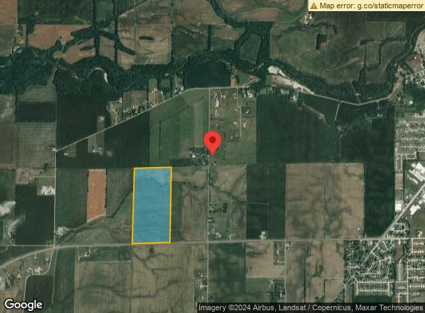  988 S 250 W, Shelbyville, IN Parcel Map