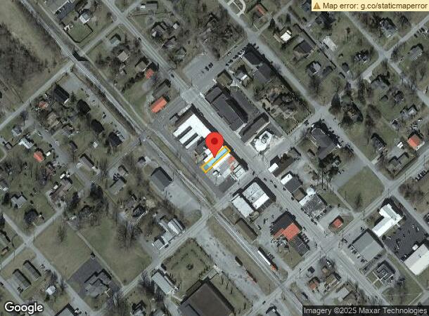  109 W Commercial Ave, Monterey, TN Parcel Map