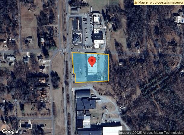  430-450 N Greensboro St, Liberty, NC Parcel Map