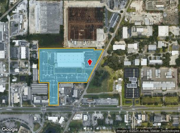  6384 E Harney Rd, Tampa, FL Parcel Map