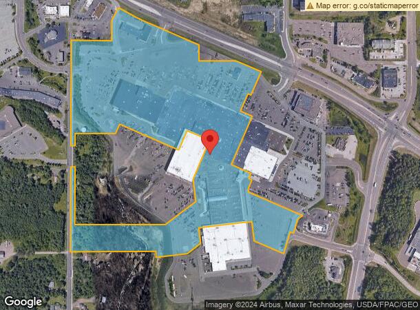  1600 Miller Trunk Hwy, Duluth, MN Parcel Map