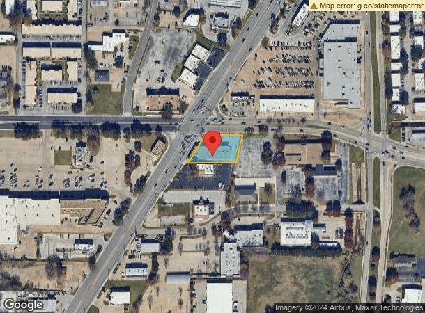  822 W Arkansas Ln, Arlington, TX Parcel Map