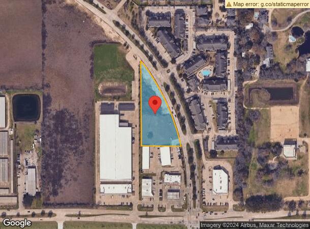  25000 Franz Rd, Katy, TX Parcel Map