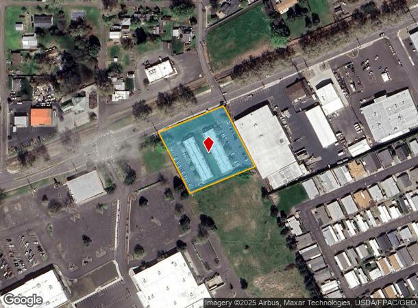  1501 W Rose St, Walla Walla, WA Parcel Map