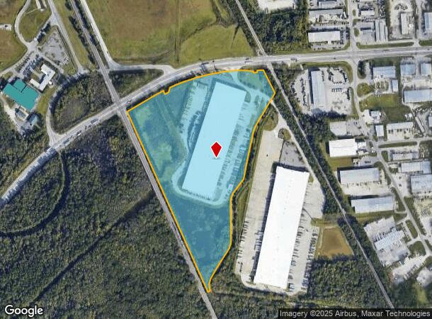  2509 Dean Forest Rd, Savannah, GA Parcel Map