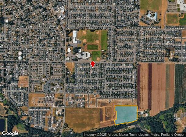  371 Se 13Th Pl, Canby, OR Parcel Map