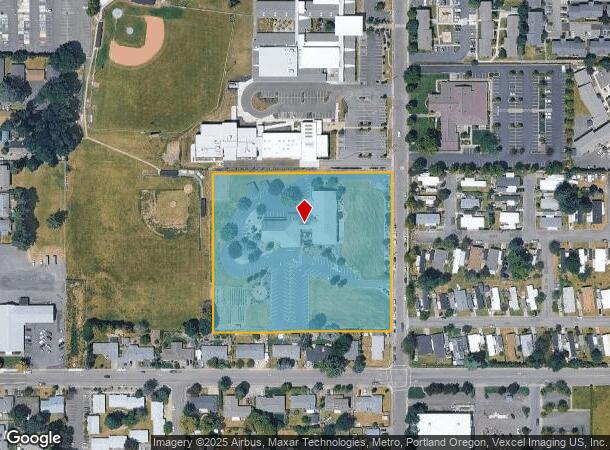 1205 N Deborah Rd, Newberg, OR Parcel Map