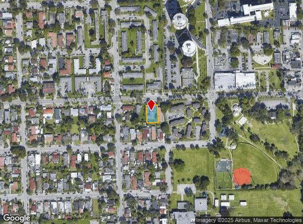 1864 Nw 28Th St, Miami, FL Parcel Map