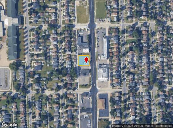  7651 Schaefer Rd, Dearborn, MI Parcel Map