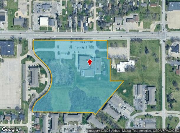 401 E Army Post Rd, Des Moines, IA Parcel Map