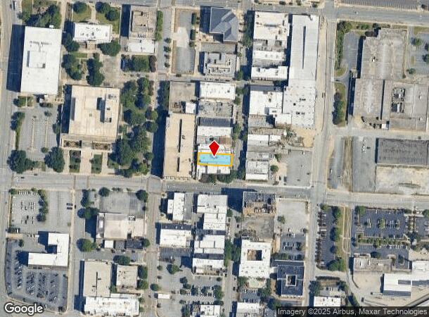  232 S Elm St, Greensboro, NC Parcel Map