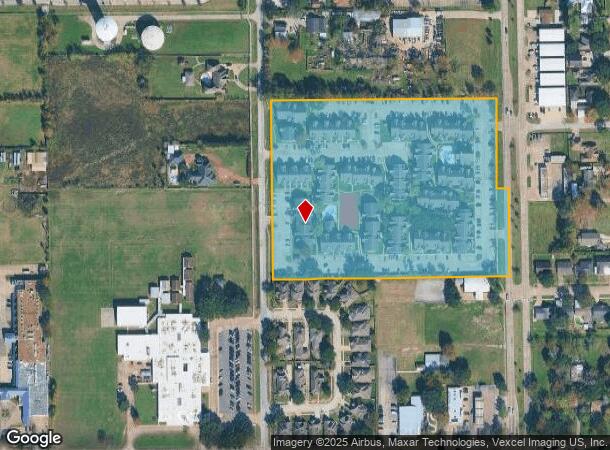  3402 Preston Ave, Pasadena, TX Parcel Map
