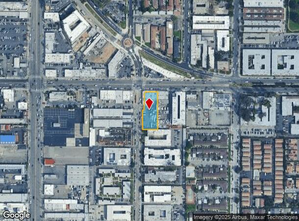  15252 Parthenia St, North Hills, CA Parcel Map