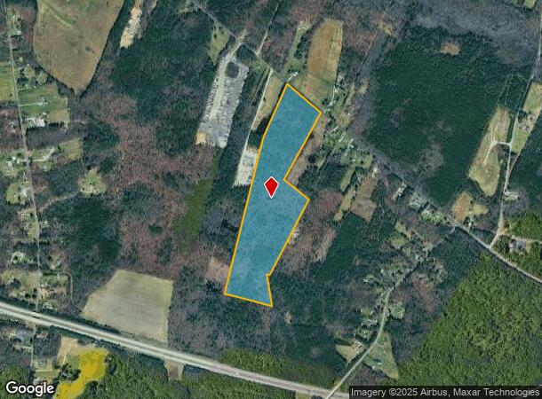  3501 Charles City Rd, Henrico, VA Parcel Map