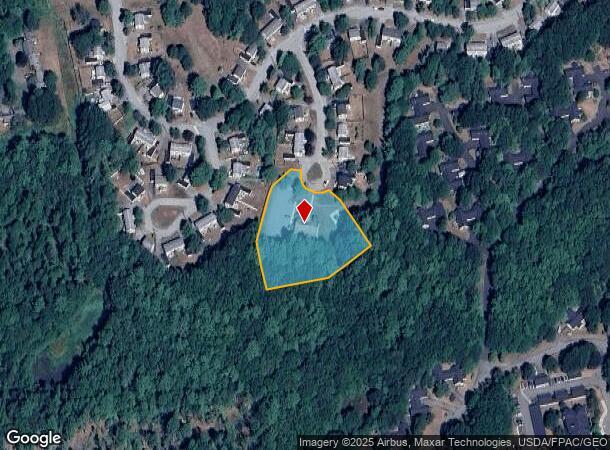  12 Windorf Cir, Brunswick, ME Parcel Map